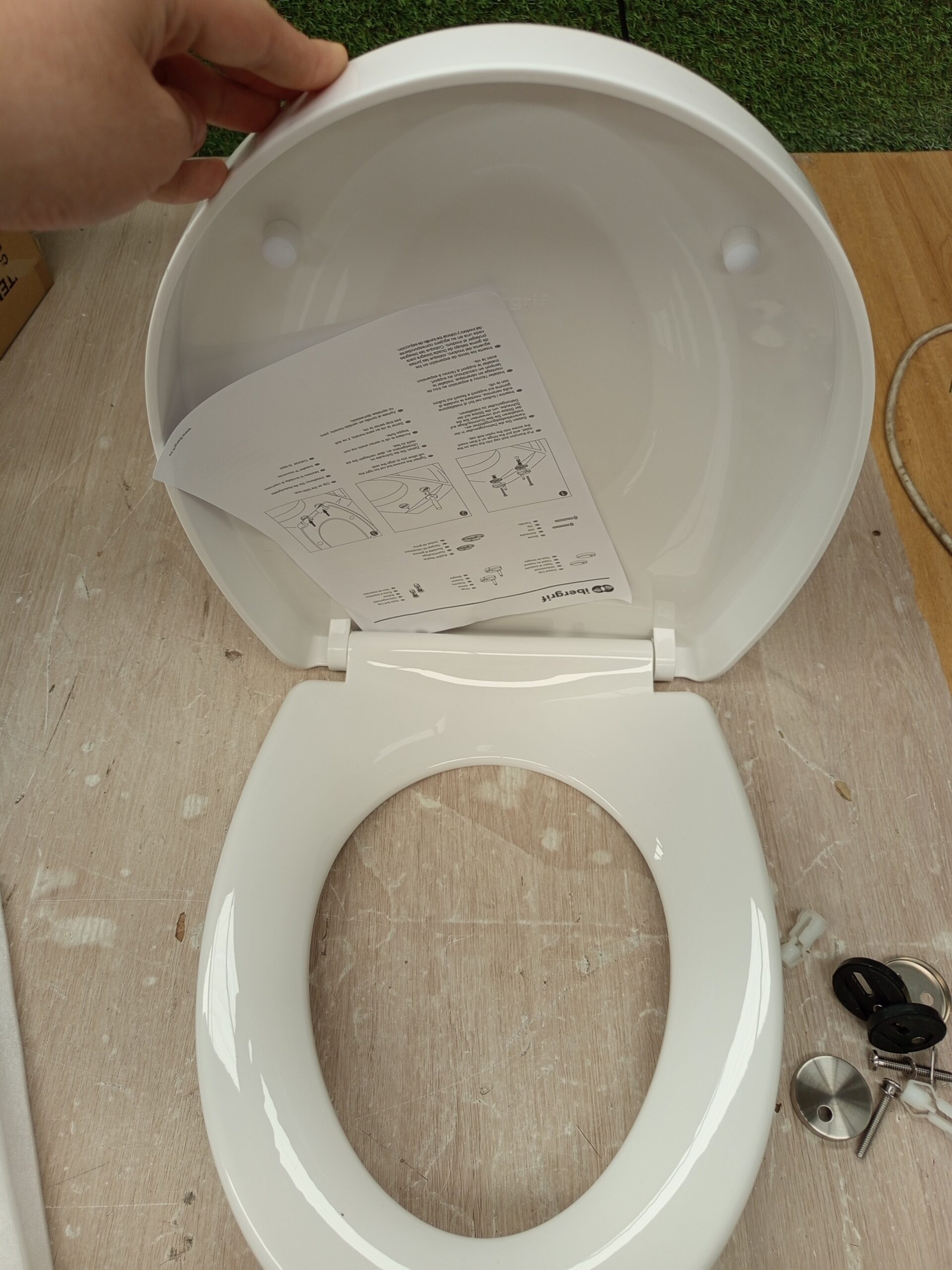 Ibergrif M41002 Tapa wc, Asiento de Inodoro - Imagen 6