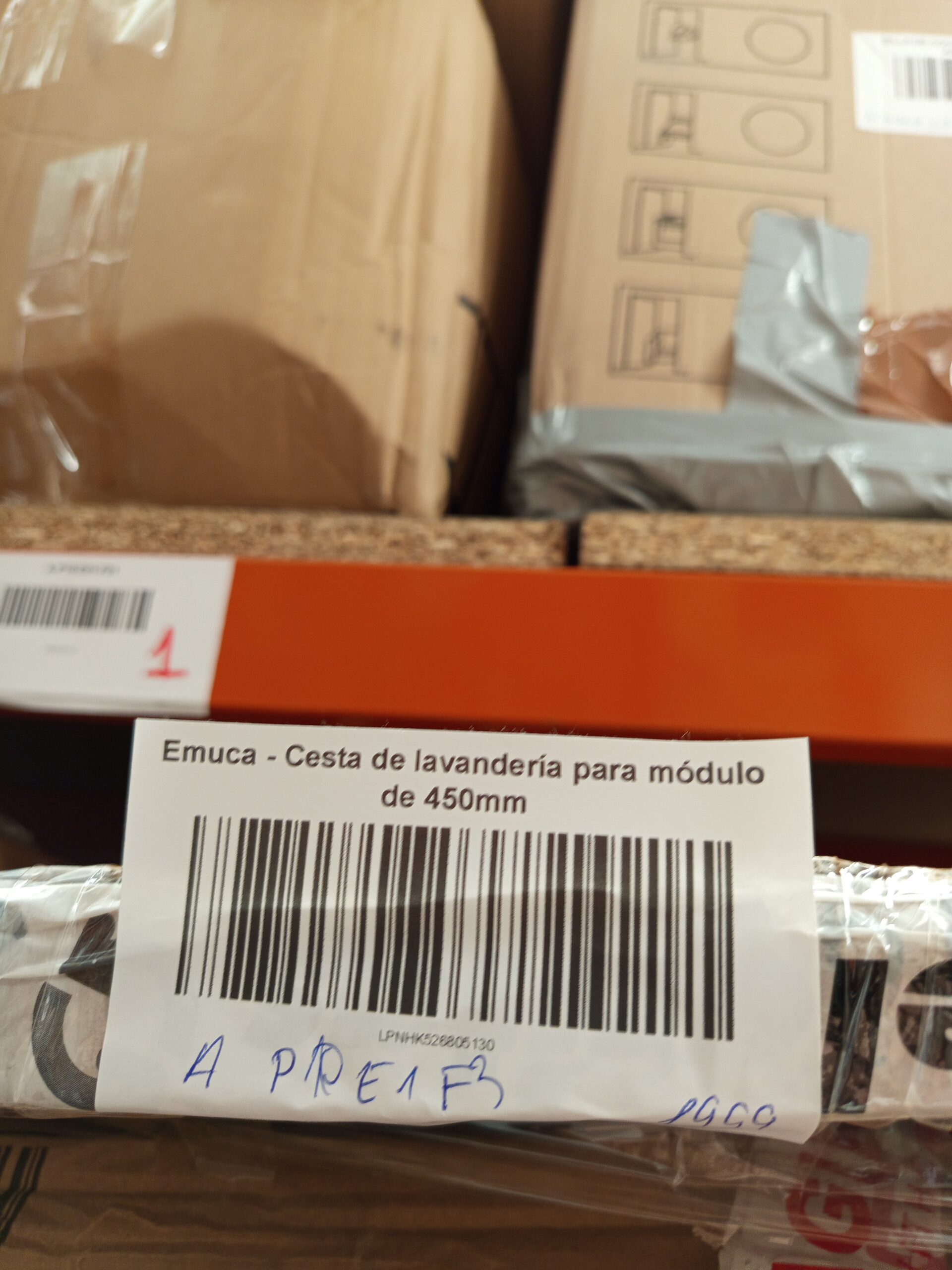 Emuca - Cesta de lavandería para módulo - Imagen 3