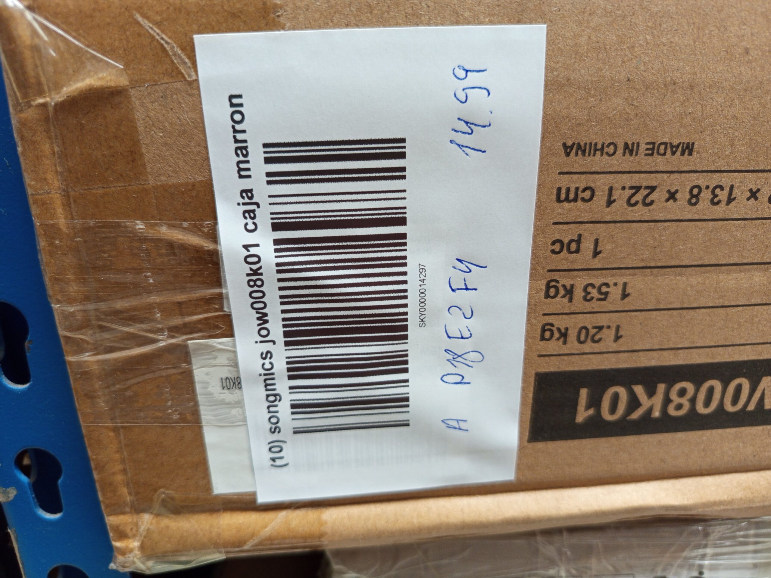 SONGMICS Caja de Relojes con 8 Ranuras JOW008K01 - Imagen 8