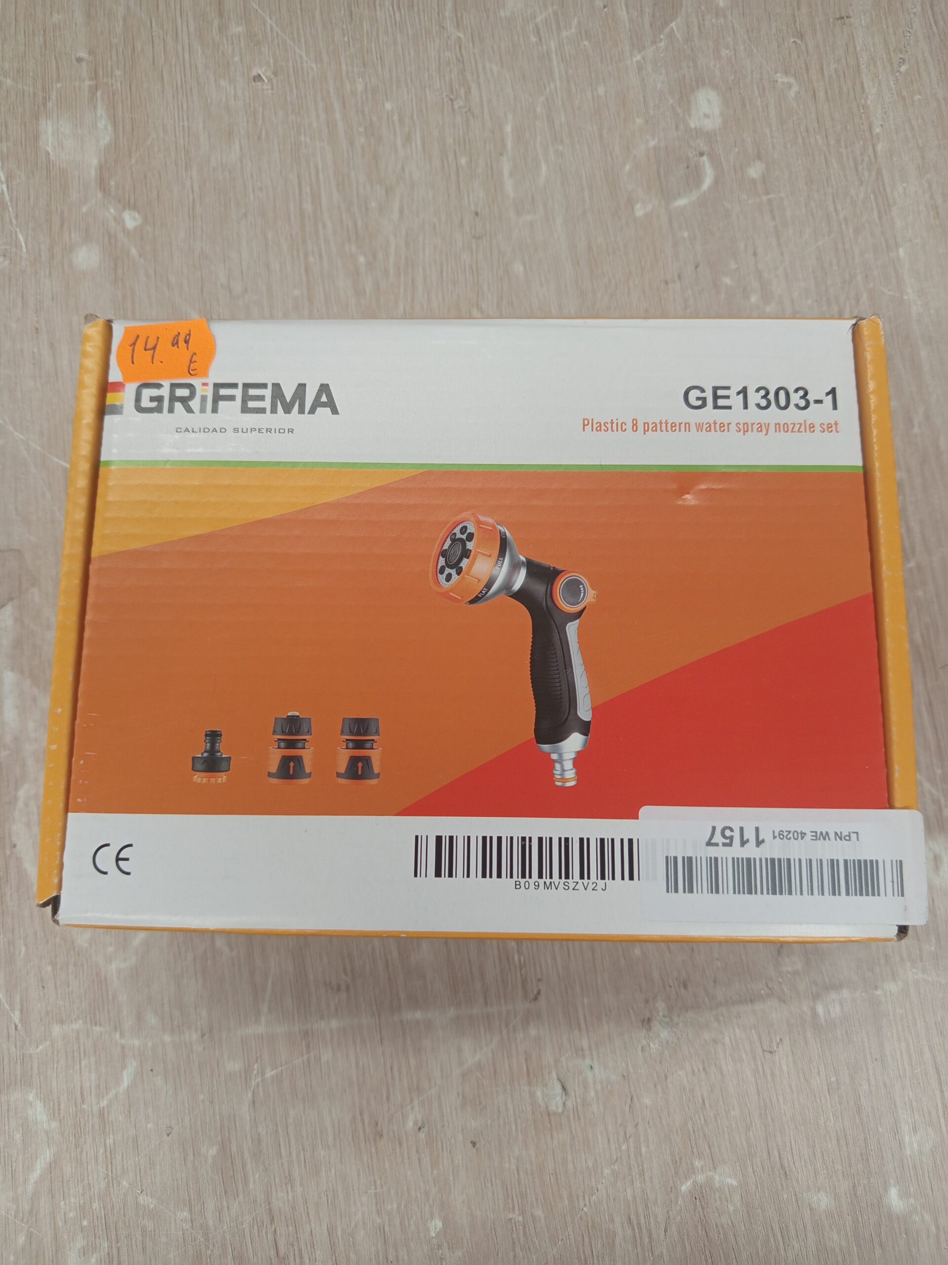 GRIFEMA, GE1303-1 Pistola de riego. - Imagen 7