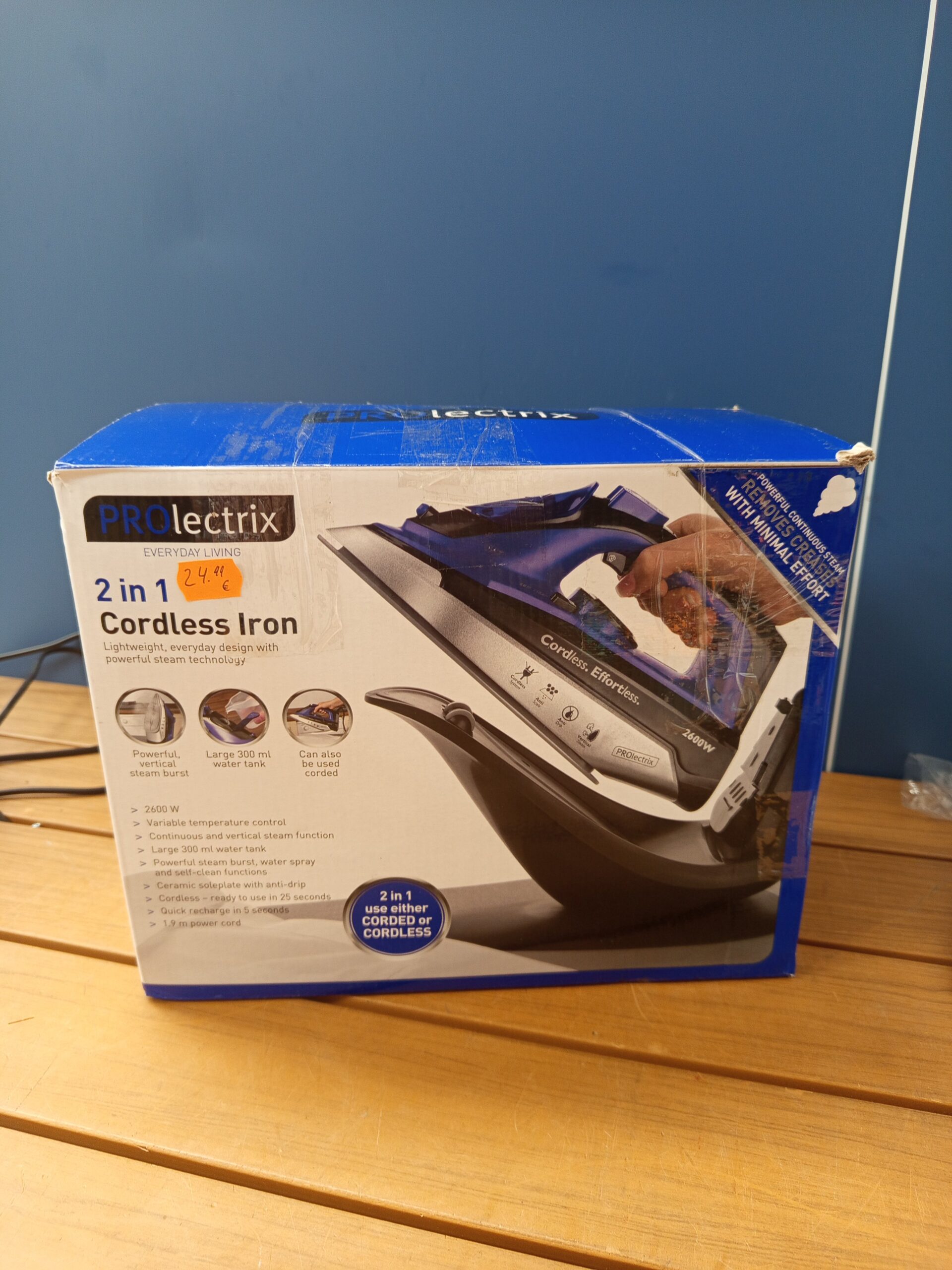 PROLECTRIX
Función especial
Plancha de vapor 2600w. - Imagen 7