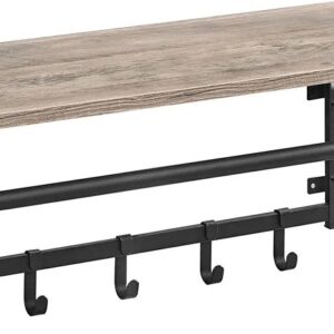 PERCHERO DE PARED VASAGLE LCR012B02