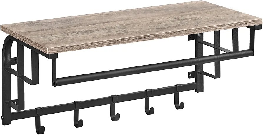 PERCHERO DE PARED VASAGLE LCR012B02