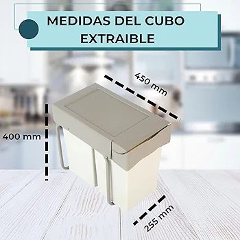 CUBO DE BASURA EXTRAIBLE - Imagen 2