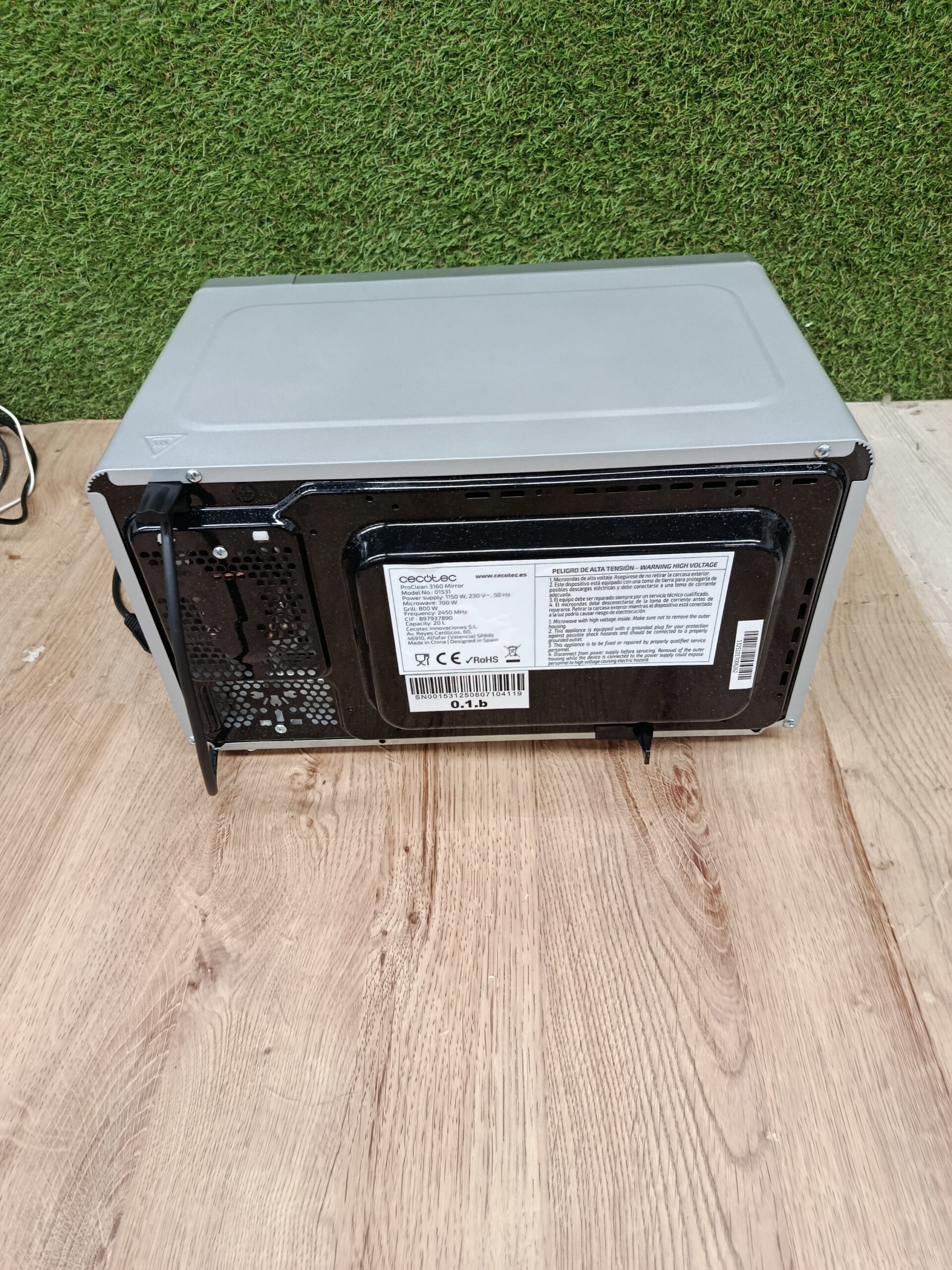 MICROONDAS CECOTEC GRILL - Imagen 6