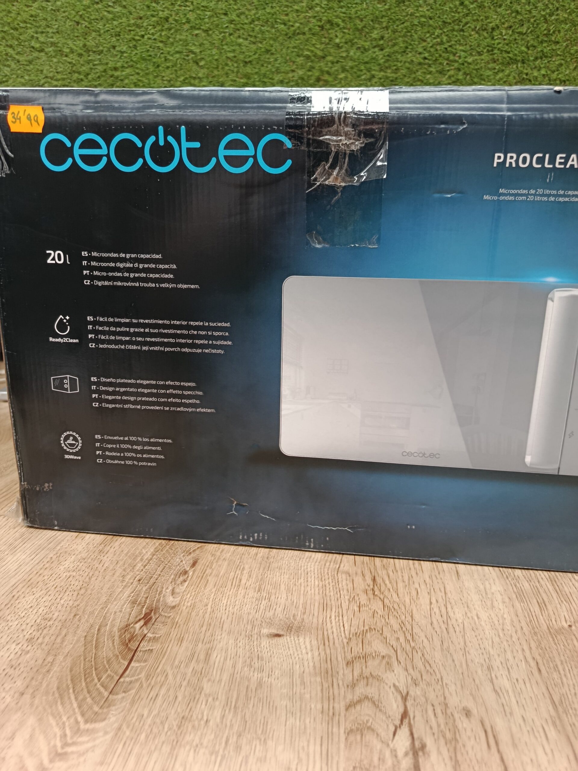 MICROONDAS CECOTEC GRILL - Imagen 9