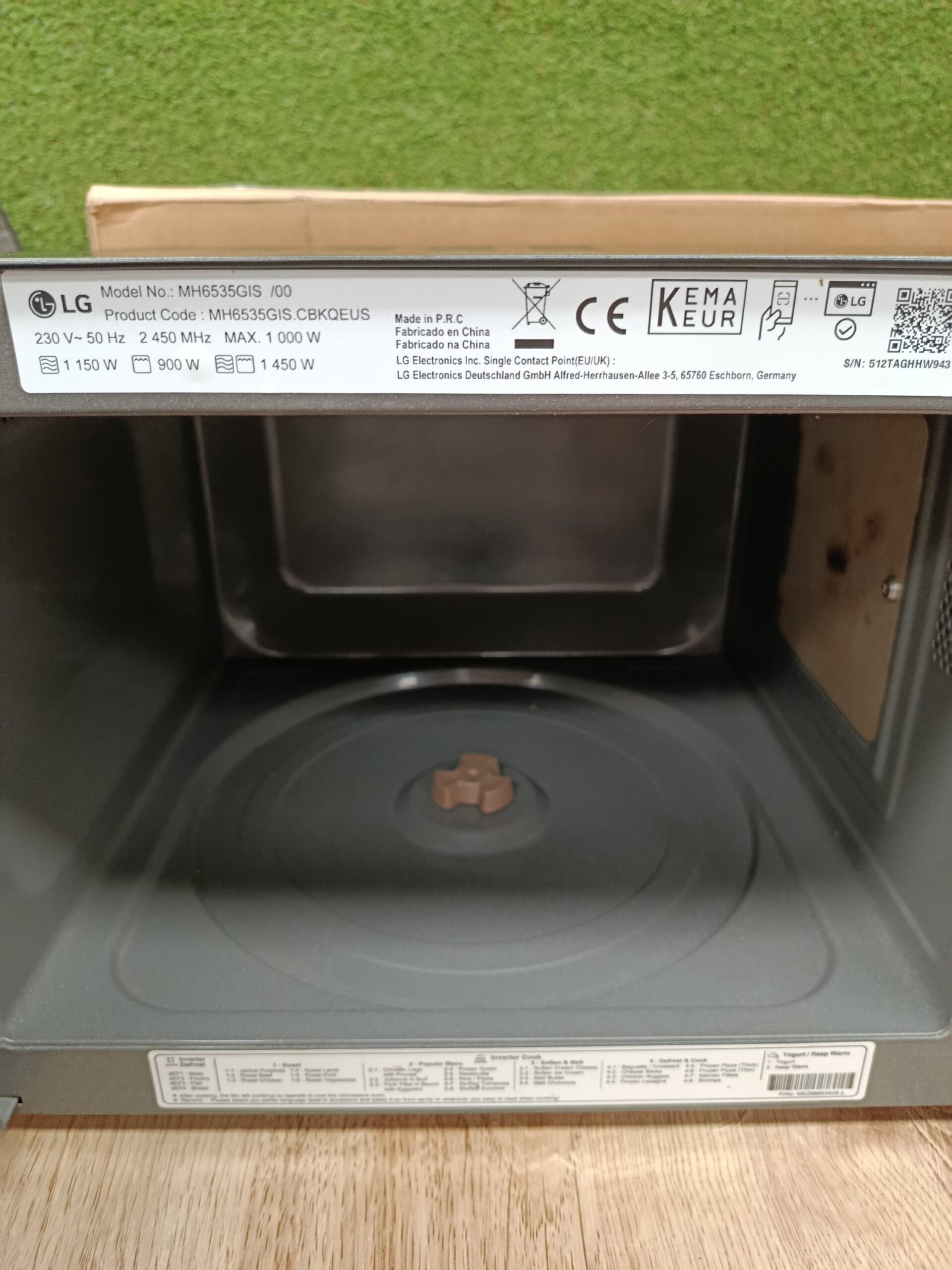 MICROONDAS CON GRILL - Imagen 4