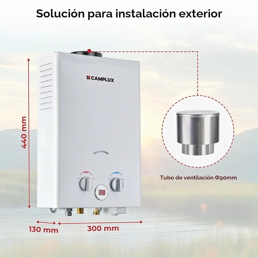 CALENTADOR DE AGUA PORTAIL - Imagen 2