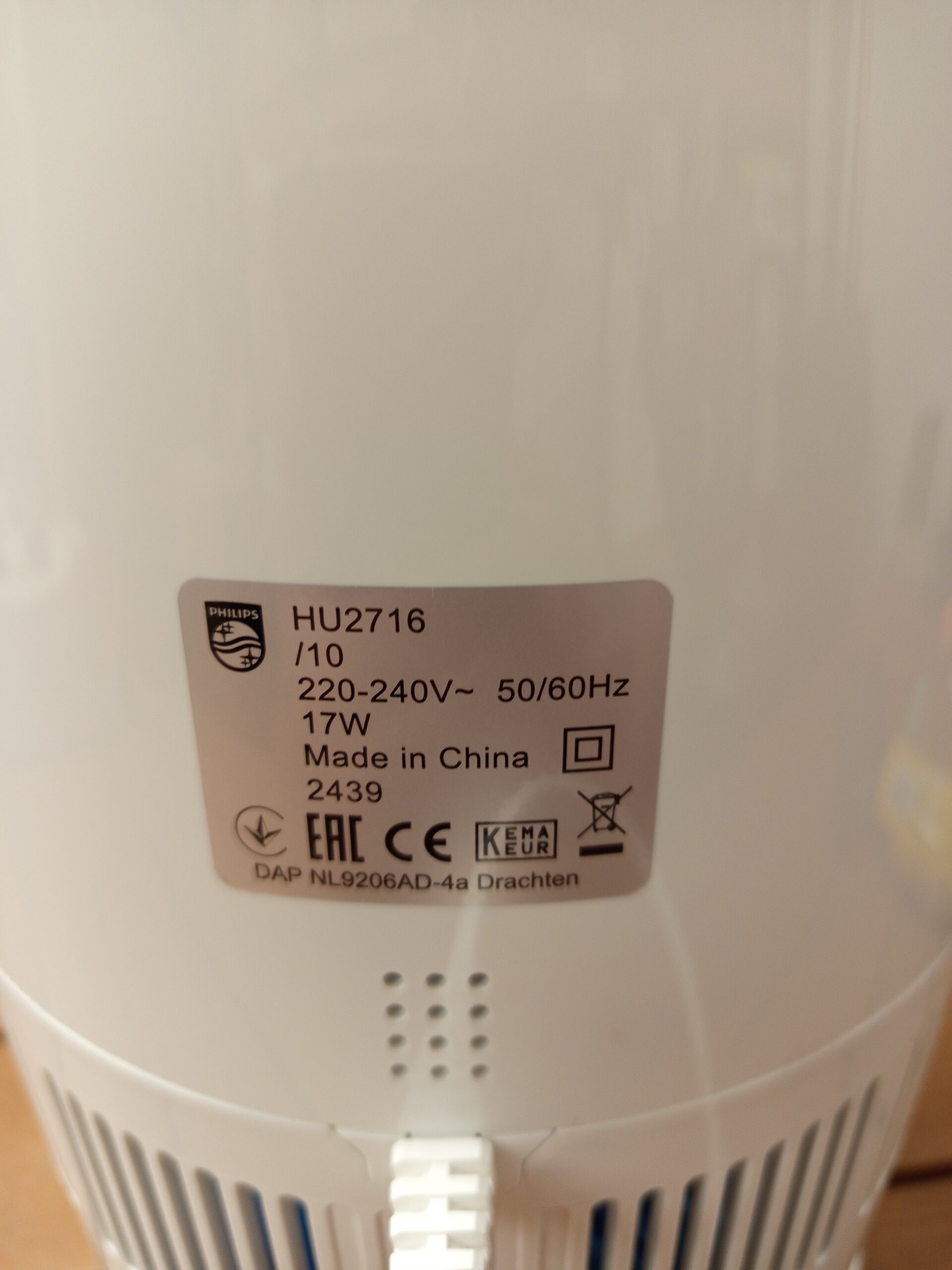 Humidificador Philips Serie 2000. - Imagen 2