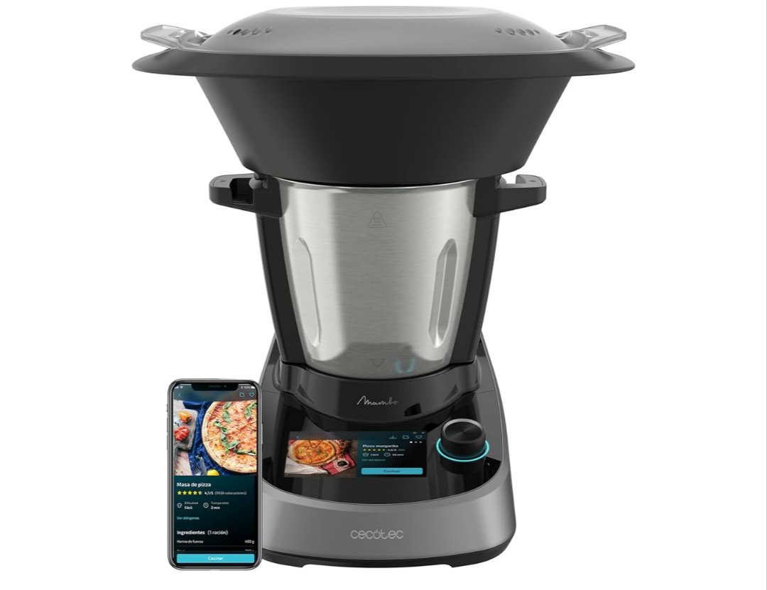 Cecotec Robot de Cocina Multifunción Mambo Touch 1600w..