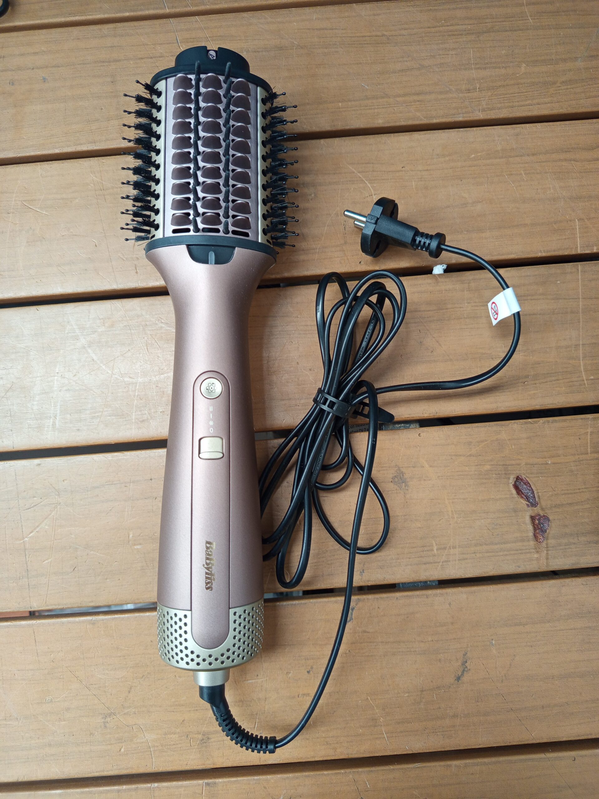 BaByliss Cepillo de Aire Air Power Volume 2 en 1 Secador de Pelo. - Imagen 3