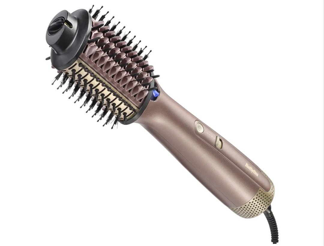 BaByliss Cepillo de Aire Air Power Volume 2 en 1 Secador de Pelo.
