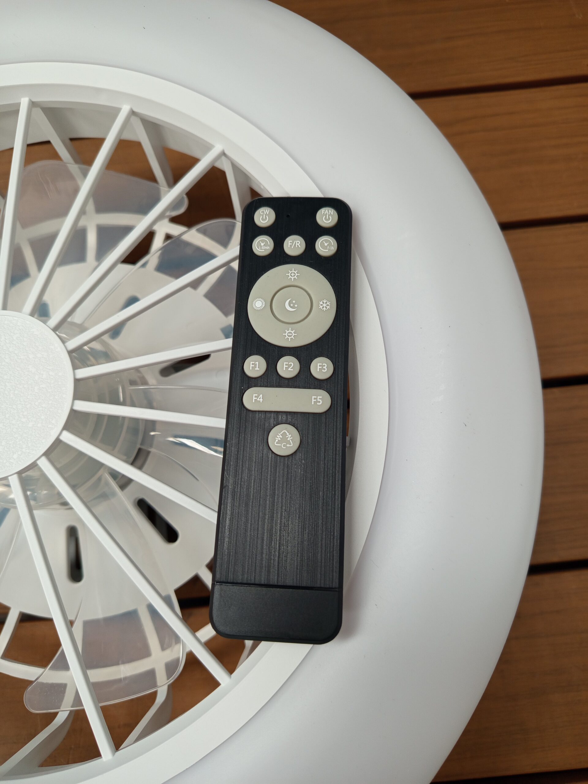 Briloner Ventilador De Techo Con Luz, 5 Velocidades... - Imagen 4