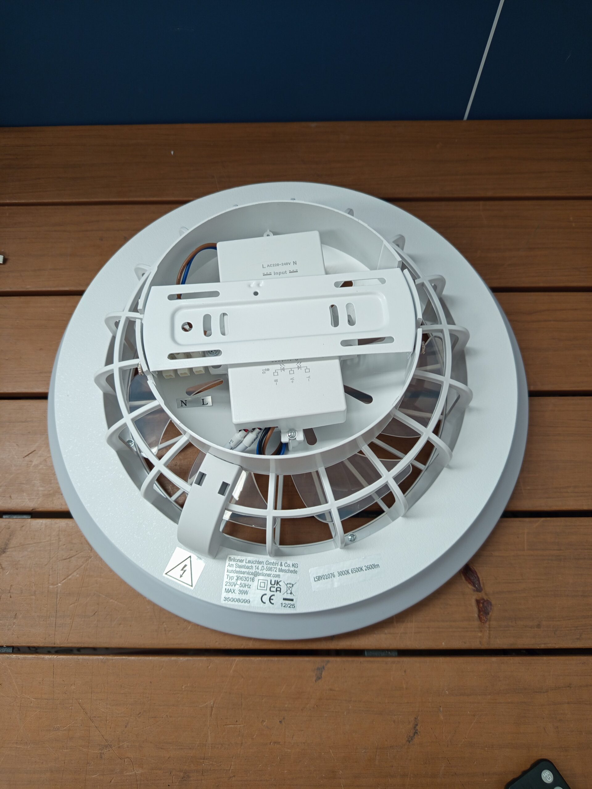 Briloner Ventilador De Techo Con Luz, 5 Velocidades... - Imagen 6