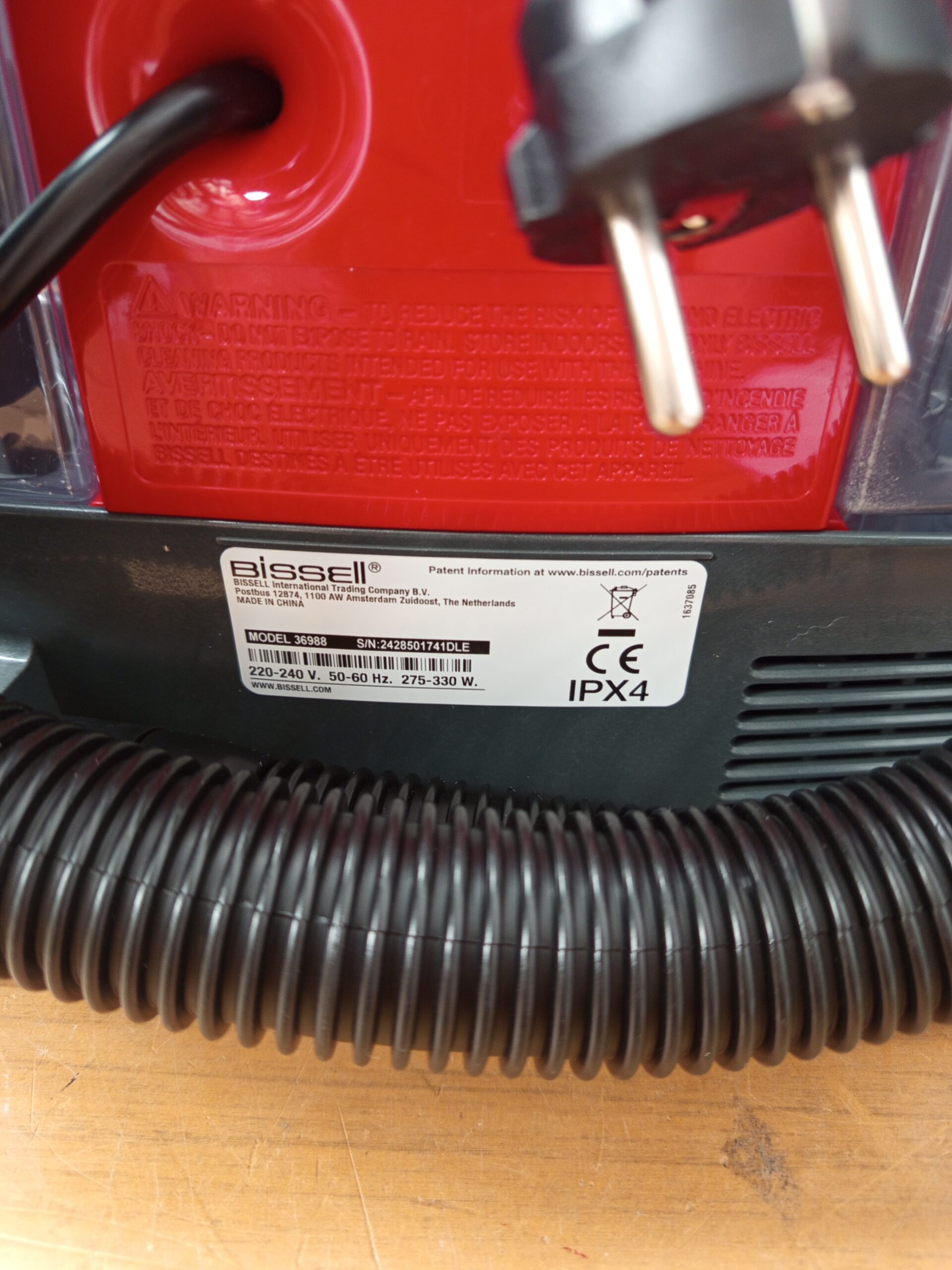 BISSELL Spot Clean Pro Heat, Aspiradora de Agua Tapiceria. - Imagen 3