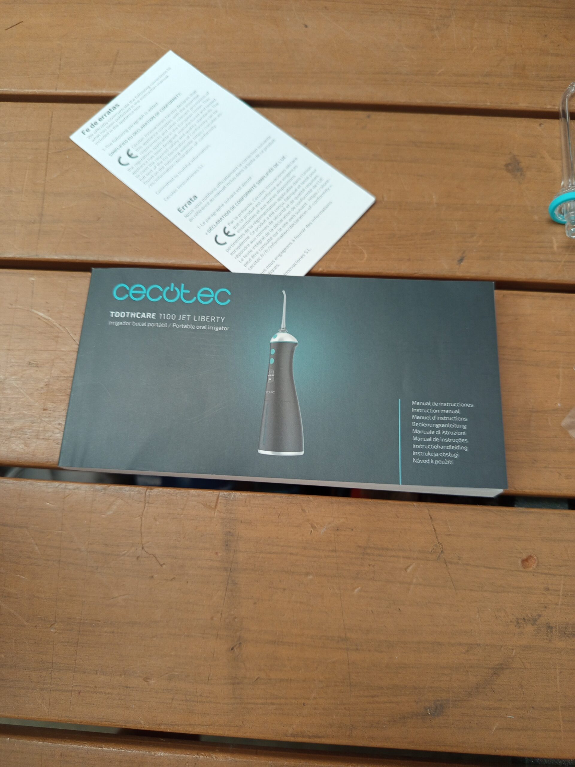 Cecotec Irrigador Bucal Portátil Bamba ToothCare 1100 Jet Liberty. - Imagen 5