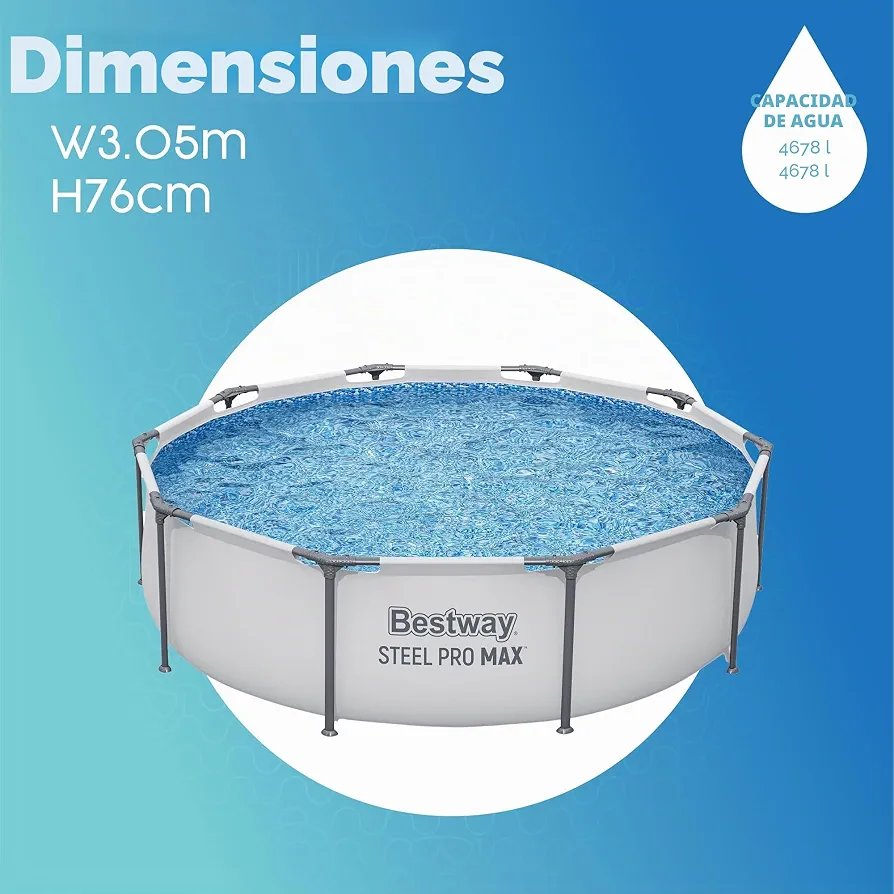 Piscina Desmontable Tubular - 56406 - BESTWAY - Imagen 2