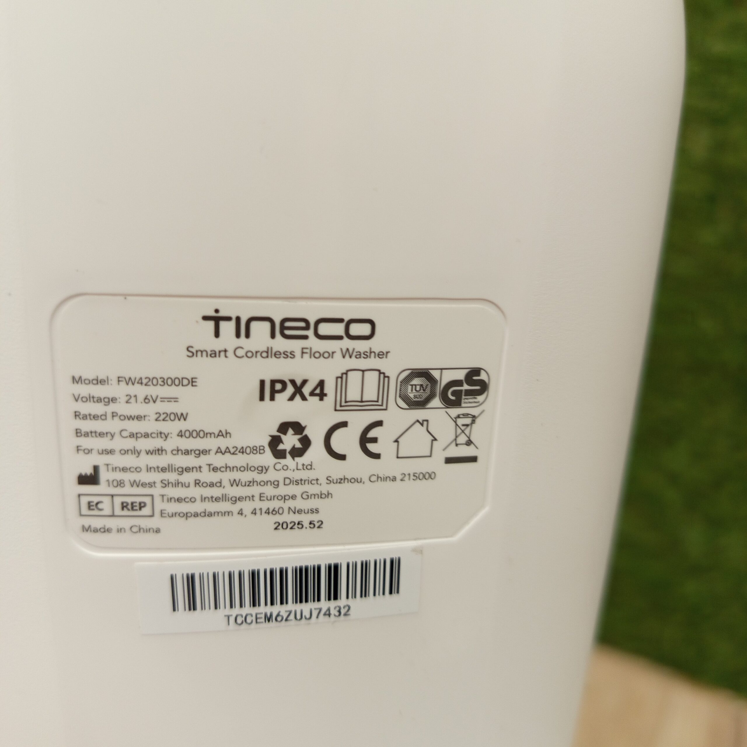Aspiradora - Floor One Stretch S6 - Tineco. - Imagen 8