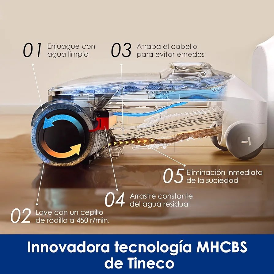 Aspiradora - Floor One Stretch S6 - Tineco. - Imagen 2