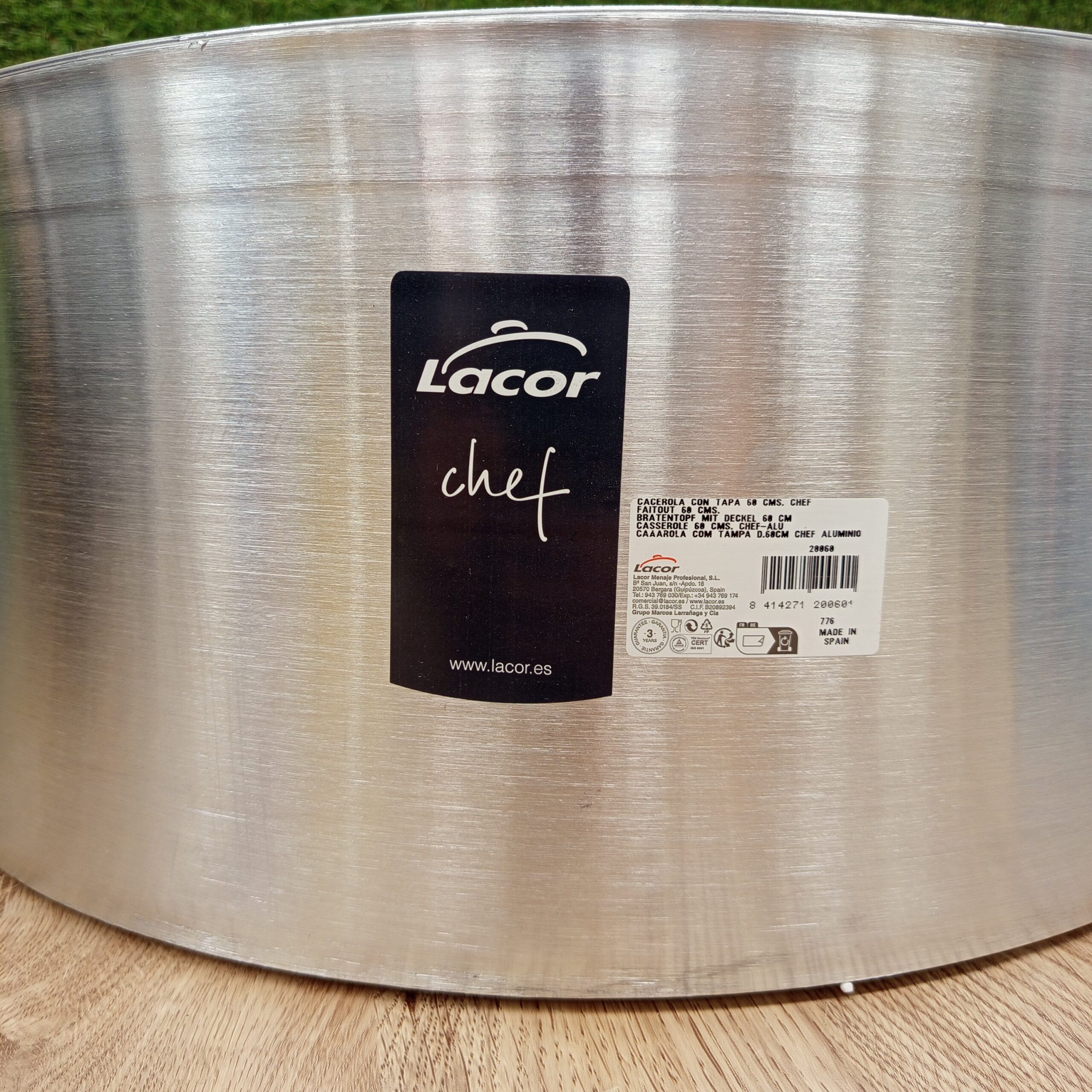 Cacerola, Plata, Diámetro 60 cm - Lacor - Imagen 4