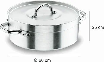 Cacerola, Plata, Diámetro 60 cm - Lacor - Imagen 2