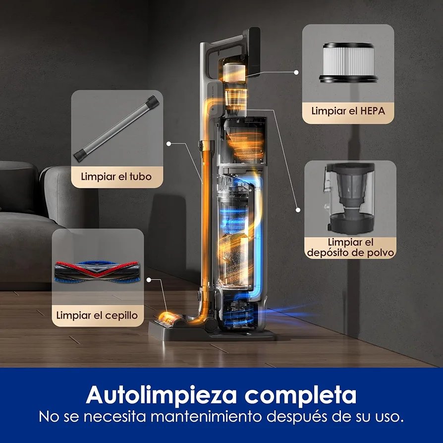 Aspiradora sin Cable - Pure One Station 5 Pro - Tineco. - Imagen 2
