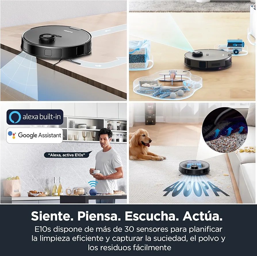 Robot Aspirador y Fregasuelos - NERE10s - Eureka - Imagen 2