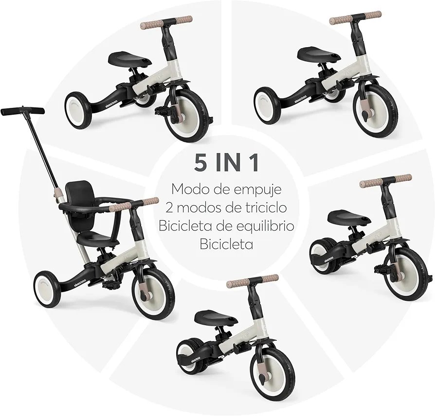 Triciclo Evolutivo 5 en 1 - FLIP - KIKKABOO. - Imagen 2