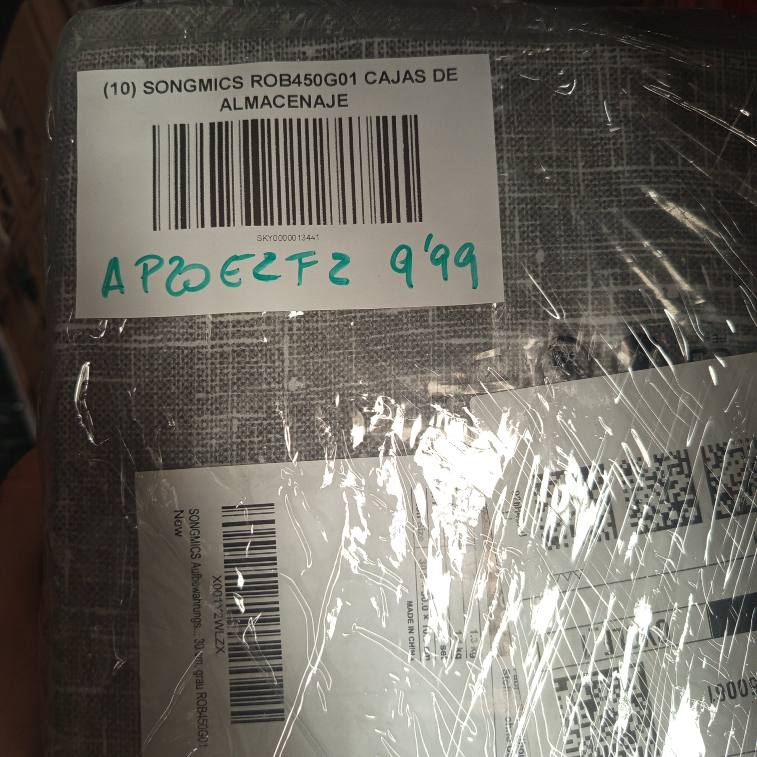 CAJAS DE ALMACENAJE - ROB450G01 - SONGMICS. - Imagen 8