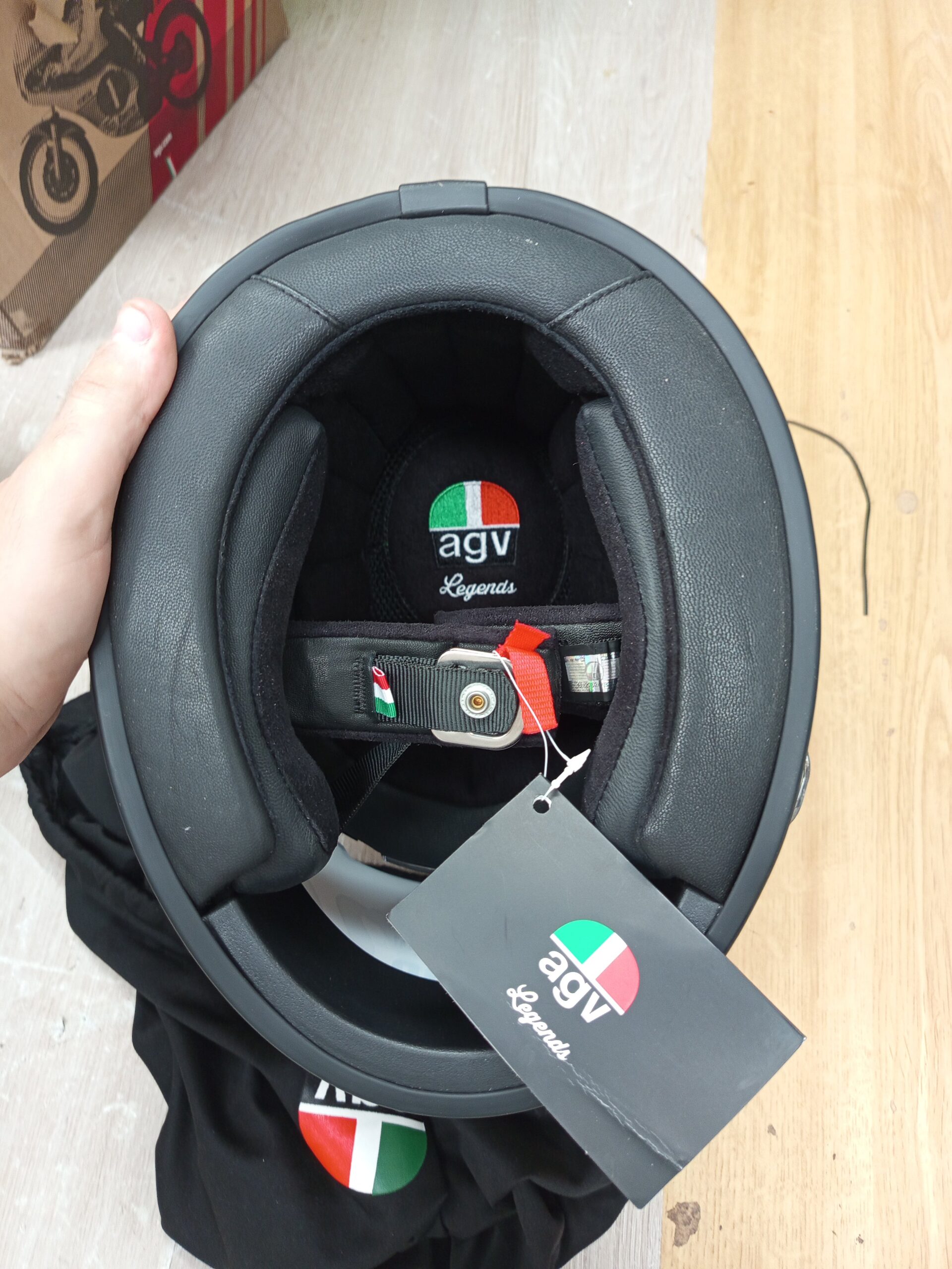Casco de cara completa AGV X3000 Solid - Imagen 6