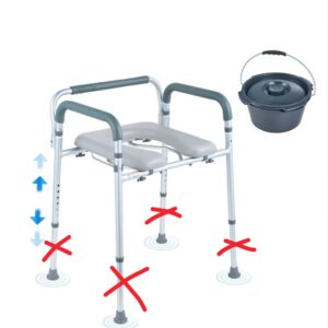 VEVOR Silla con orinal