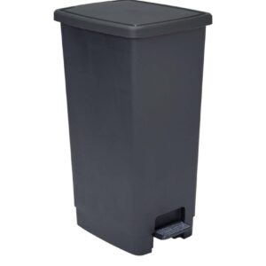 SUNDIS Flat Bin, cubo de basura con pedal, 40 L