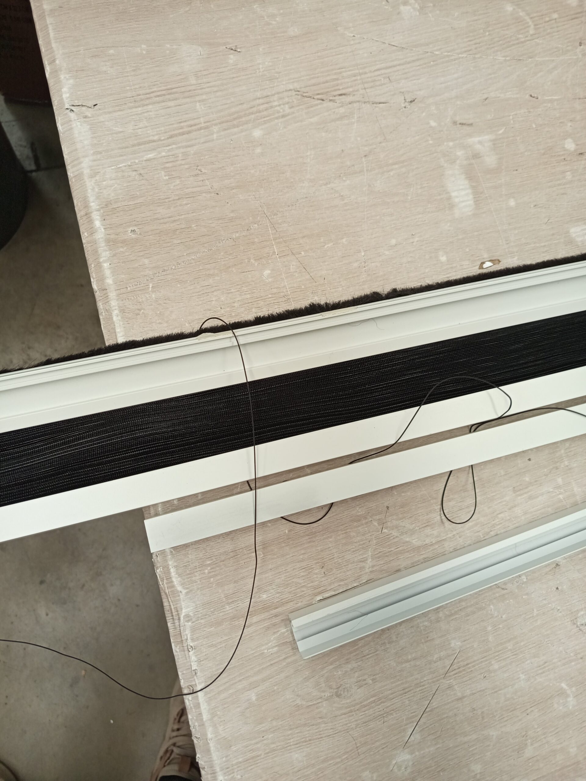 Estor plisado Windhager Plus para puerta, 110x220 cm - Imagen 4