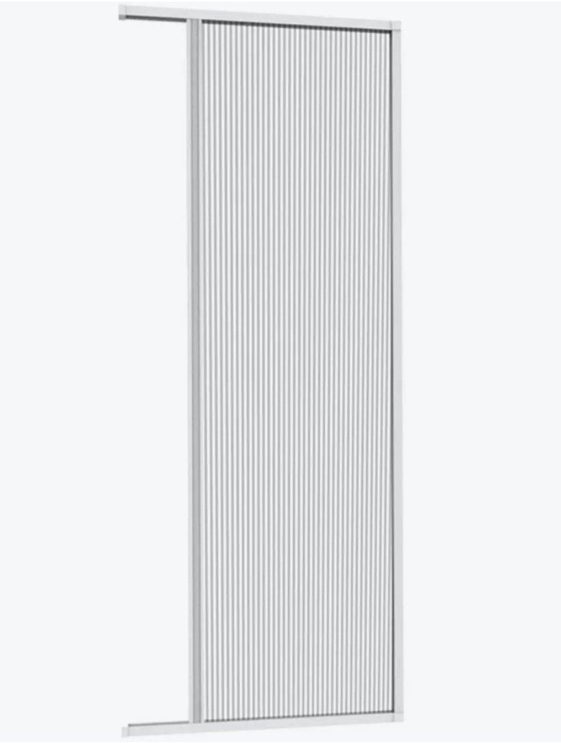 Estor plisado Windhager Plus para puerta, 110x220 cm