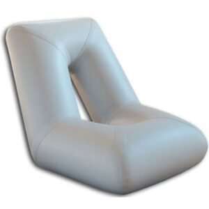Silla hinchable colibrí gris