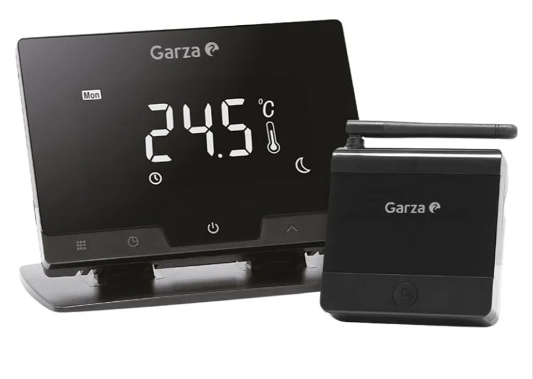 Garza - Termostato de 2 Hilos Wi-Fi Inteligente