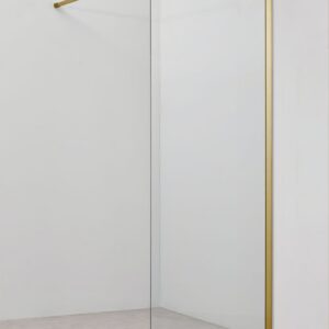 Mampara de ducha fija 100x195 cm con cristal