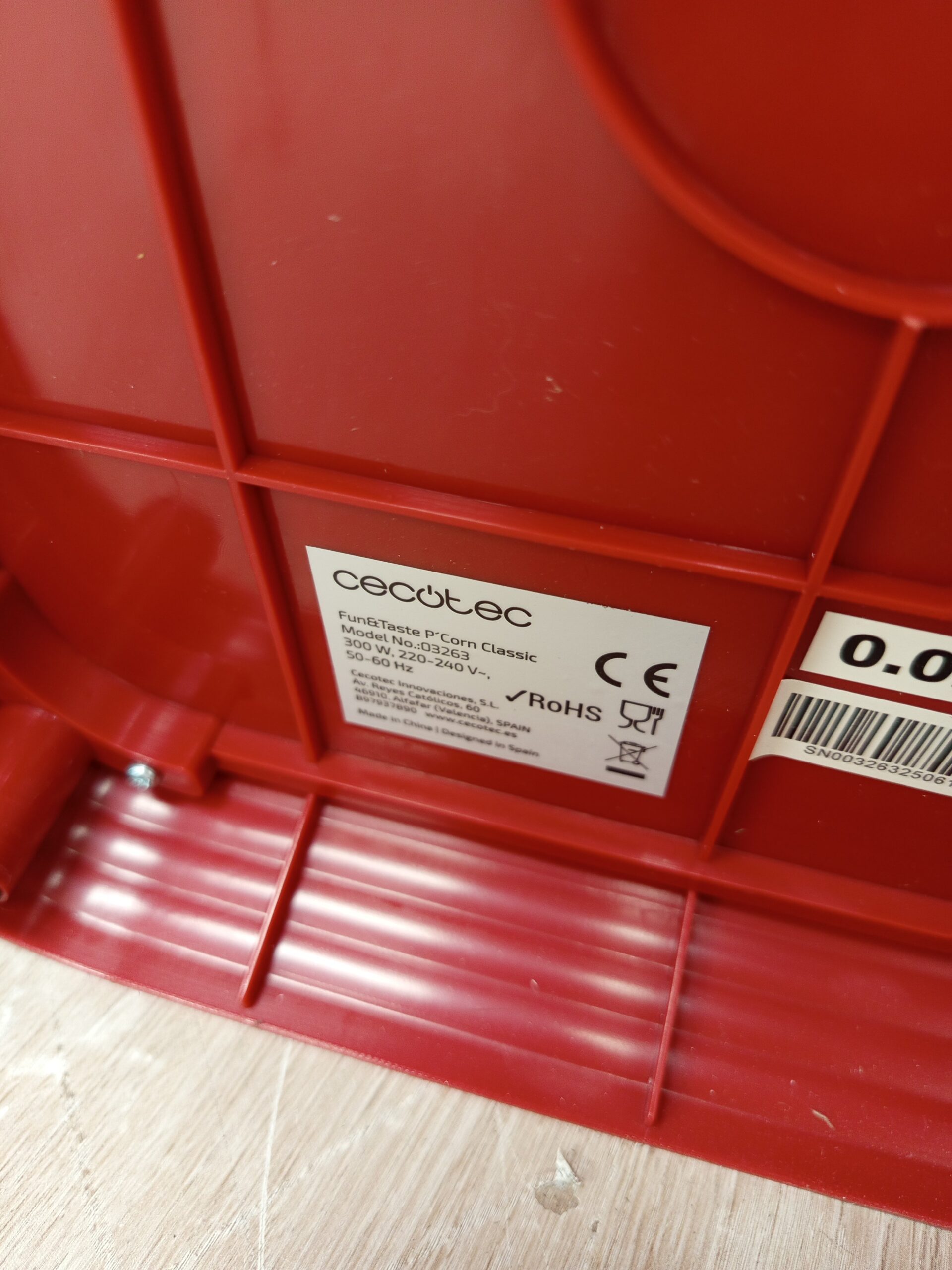 Cecotec Máquina de Palomitas Eléctrica - Imagen 7