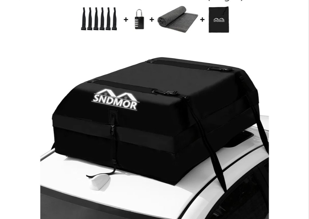 SNDMOR Bolsa de Techo, 425L/15 Pies Cúbicos