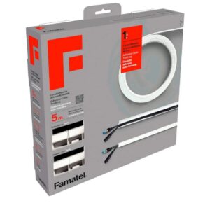 FAMATEL – Canaleta Cables Adhesiva