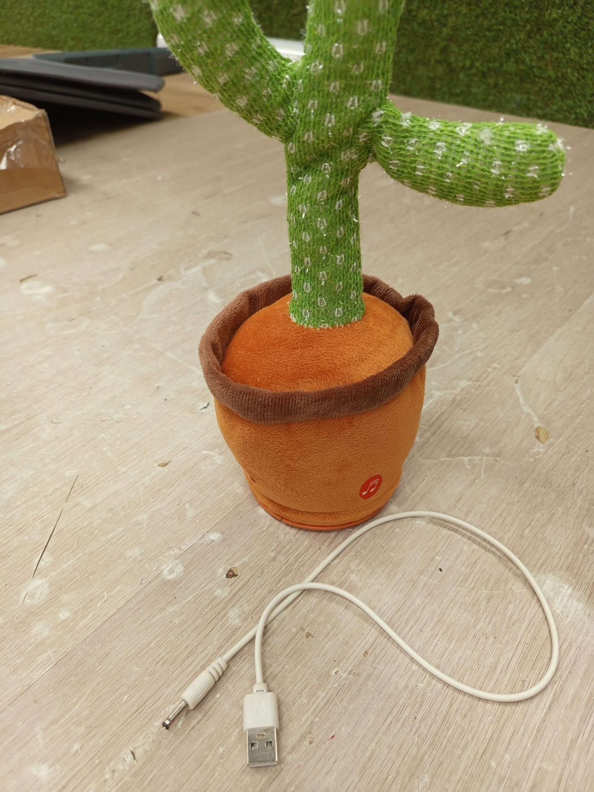 Cactus Bailarin, Juguete de Peluche Que Baila - Imagen 6