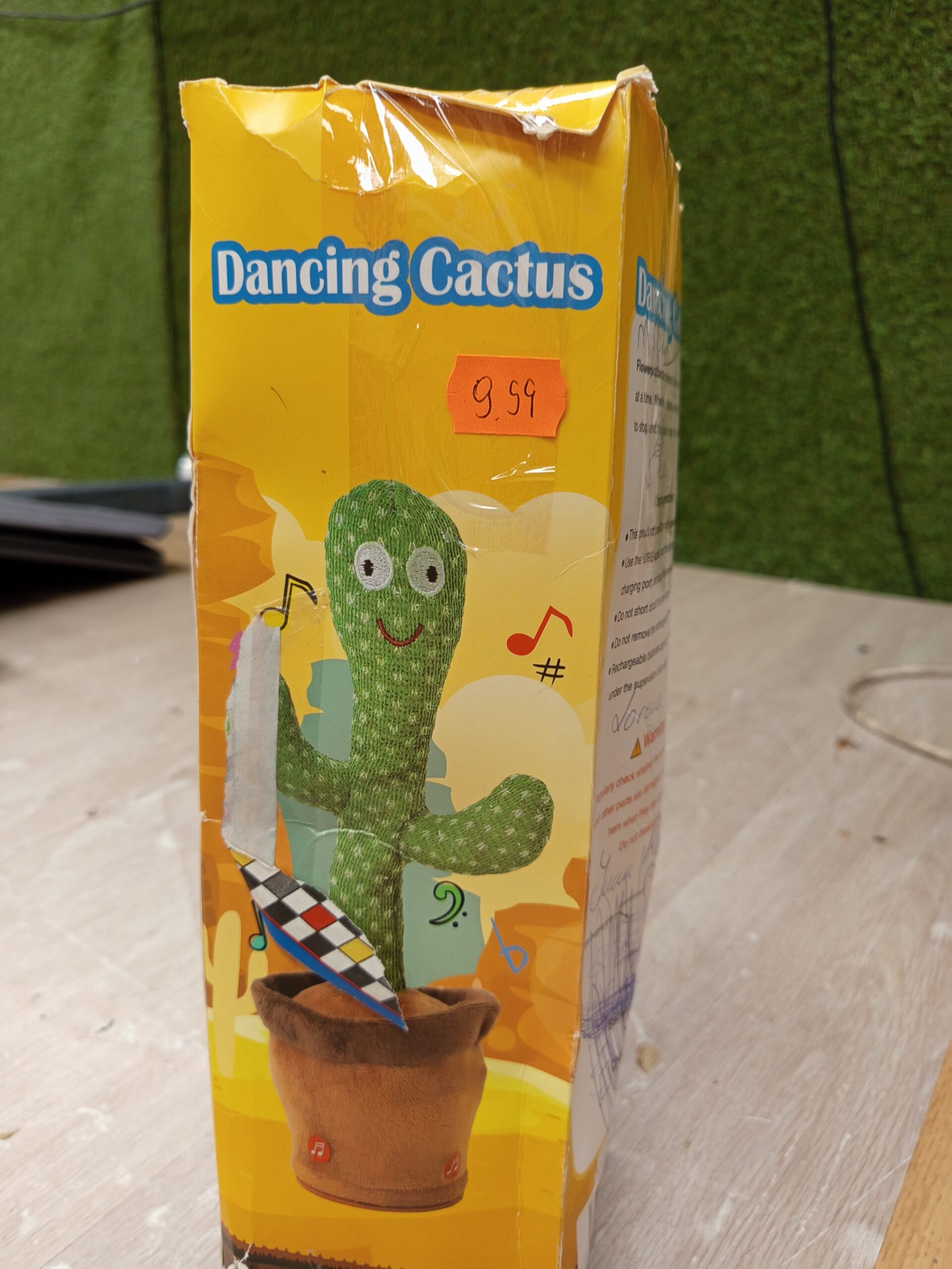 Cactus Bailarin, Juguete de Peluche Que Baila - Imagen 2