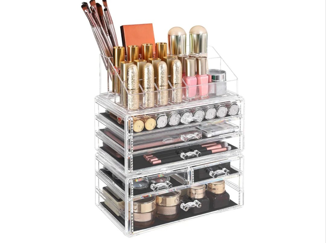 SONGMICS Organizador de Maquillaje JKA009TP - Imagen 2