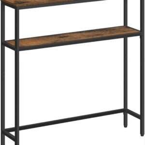 VASAGLE Mesa de Consola de 2 Niveles LNT130K01