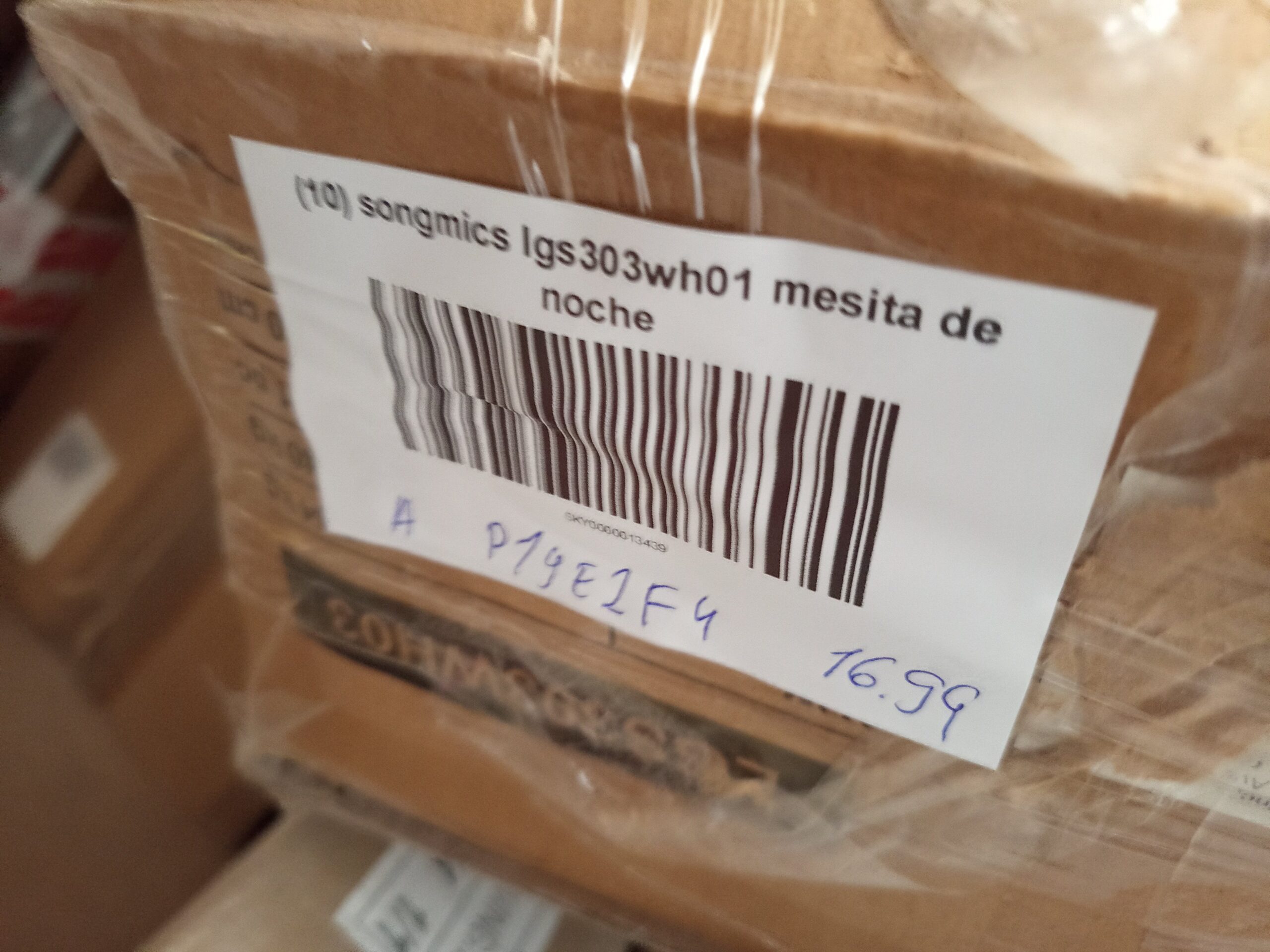 SONGMICS Colección BELLAH – Mesita LGS303WH03 - Imagen 8