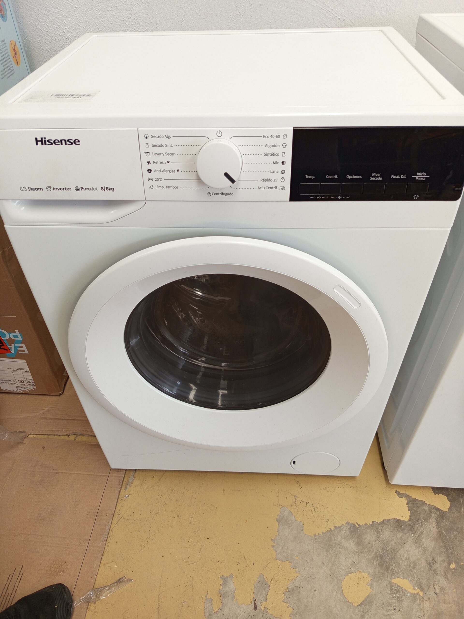 Hisense WDQE8014EVJM Lavadora Secadora - Imagen 5