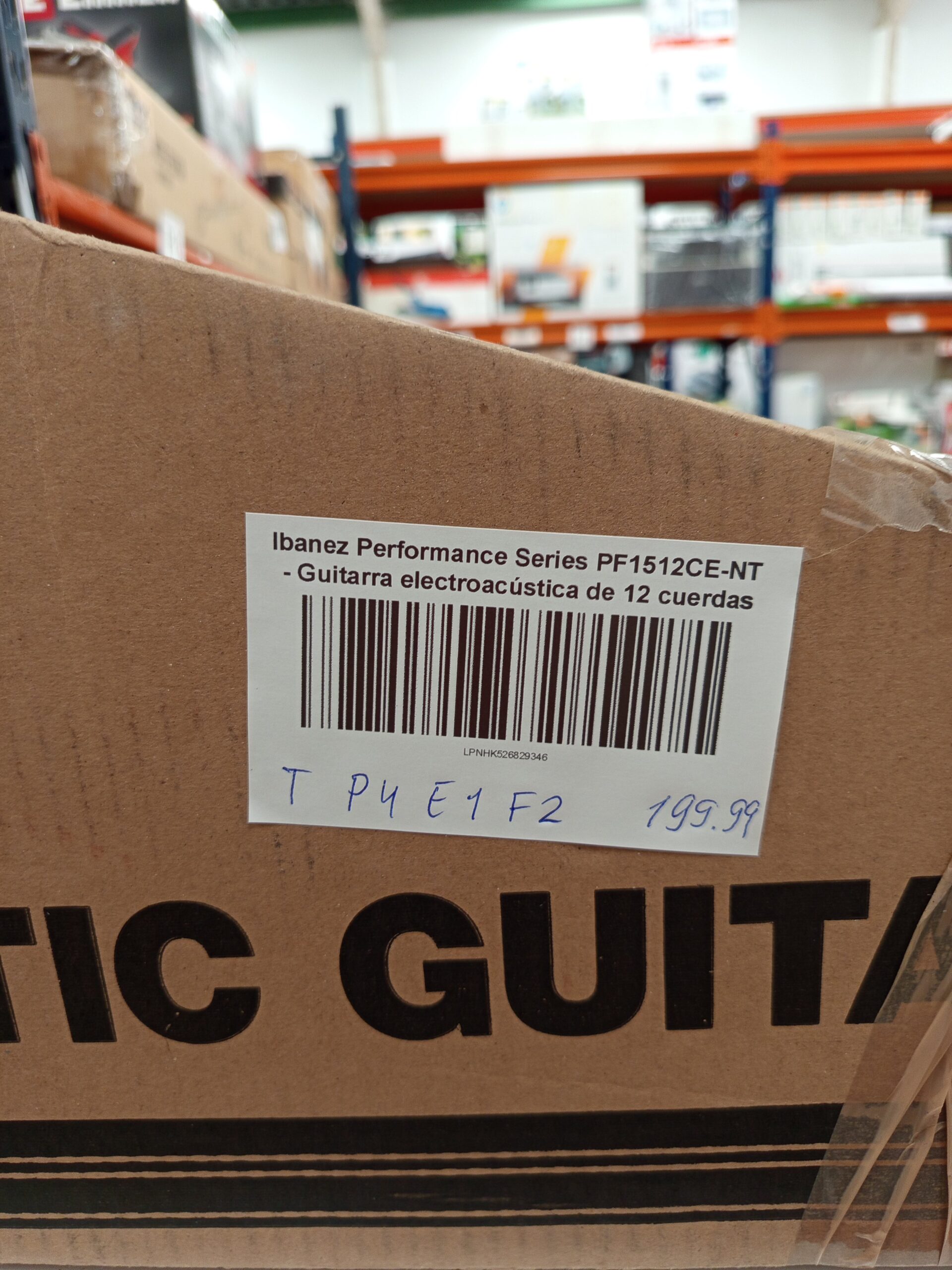 Ibanez Performance Series PF1512CE-NT. - Imagen 9