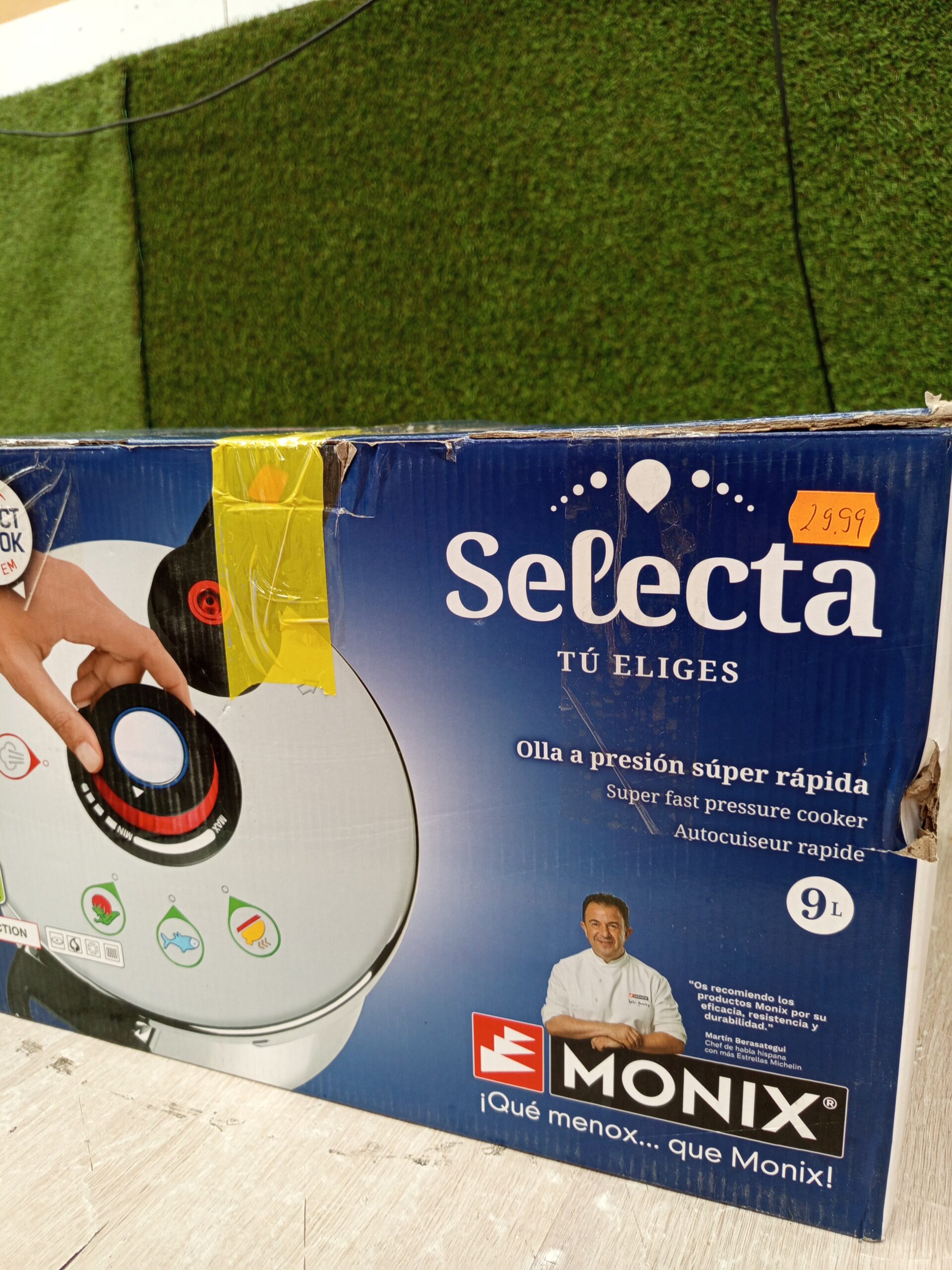 MONIX Selecta Olla a Presión Rápida de 9 Litros - Imagen 4