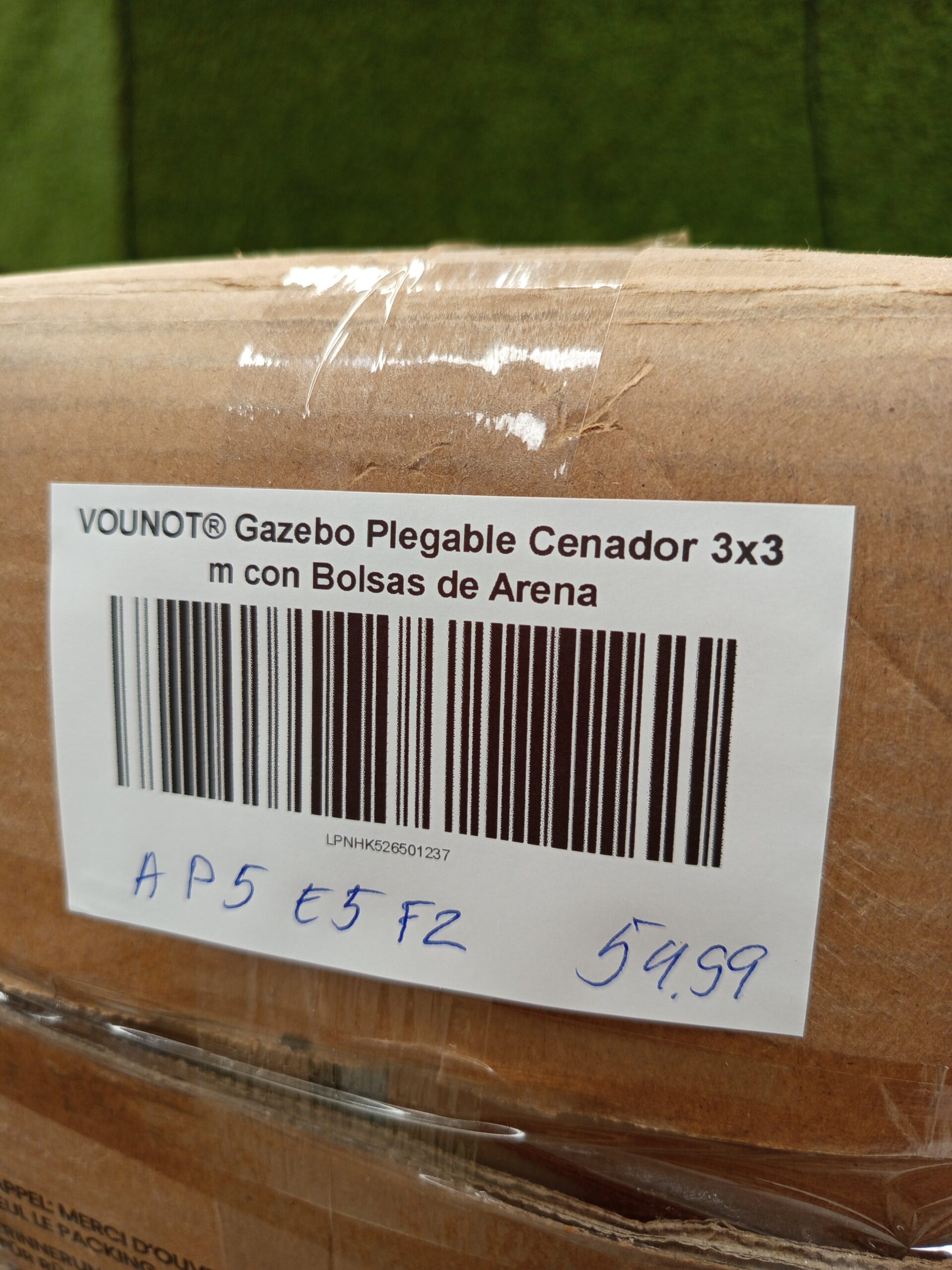 VOUNOT Gazebo Plegable Cenador 3x3 m - Imagen 4