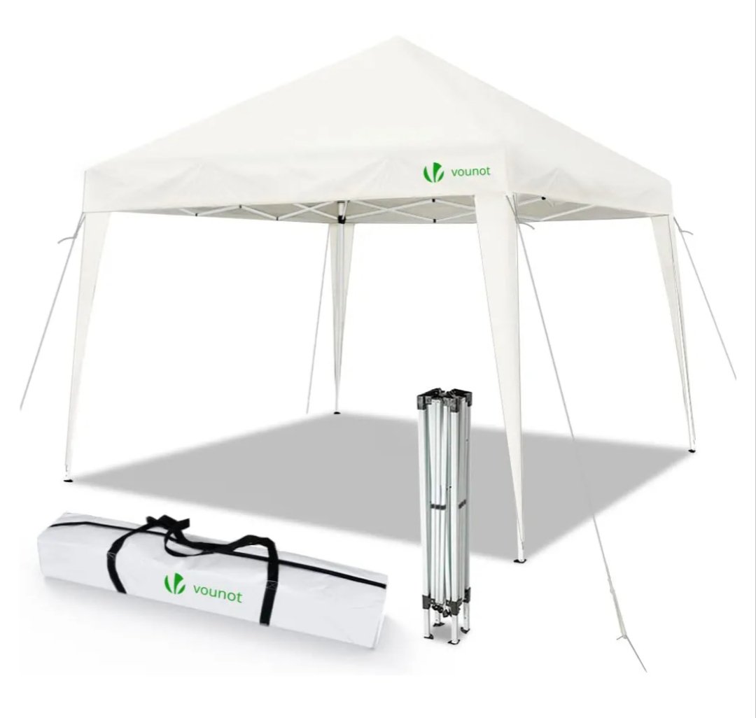 VOUNOT Gazebo Plegable Cenador 3x3 m